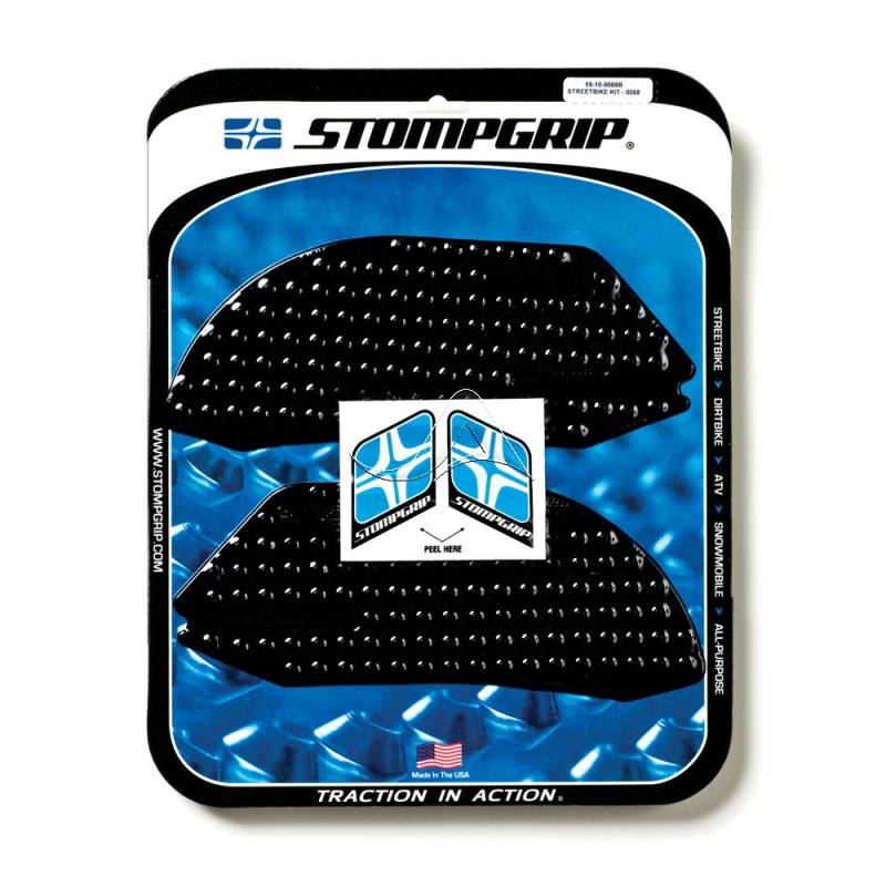 STOMPGRIP Traction Pad Tankpad Volcano für Ducati 959 Panigale Bj. 2016-2019, Farbe: Schwarz von Stompgrip