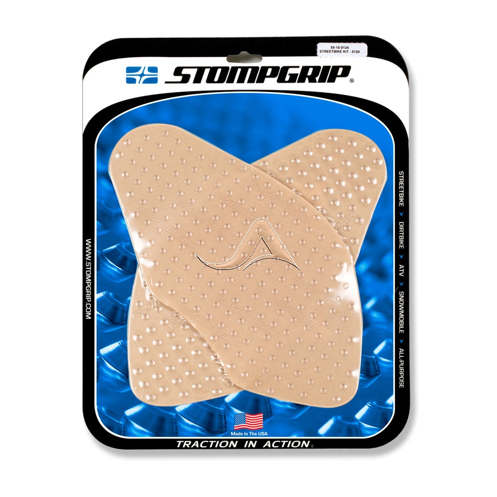 STOMPGRIP Traction Pad Tankpad Volcano für Ducati Monster 797 Bj. 2017-2019, Farbe: Klar von Stompgrip