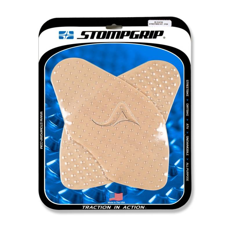 STOMPGRIP Traction Pad Tankpad Volcano für Ducati Monster 797 Bj. 2017-2019, Farbe: Klar von Stompgrip