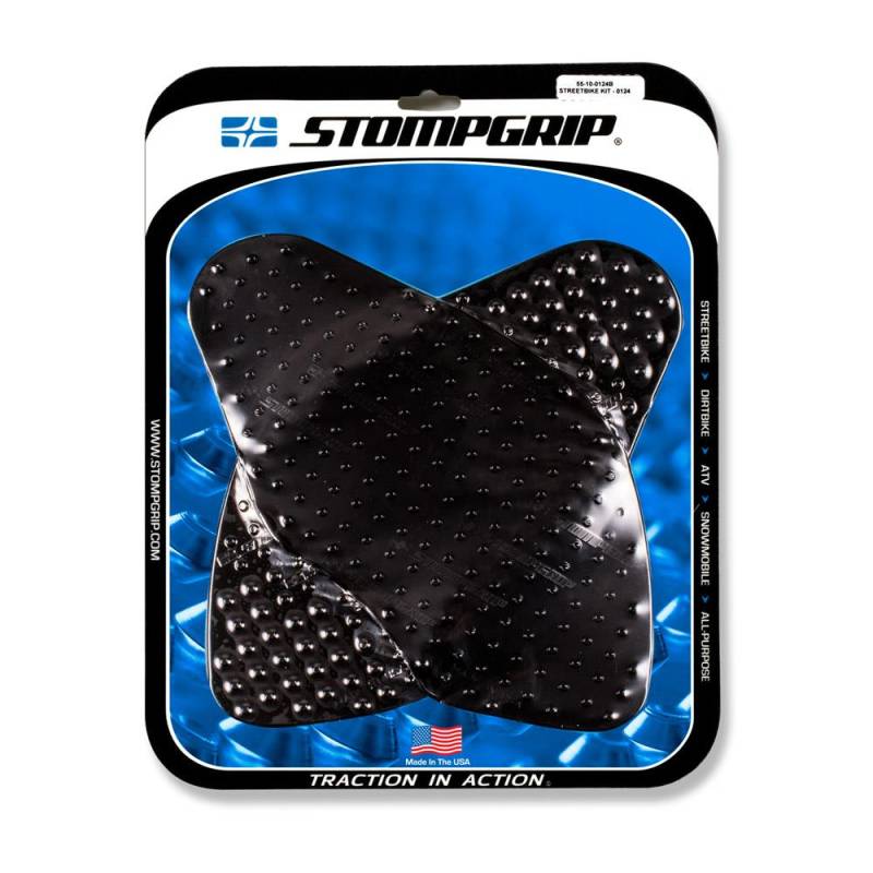 STOMPGRIP Traction Pad Tankpad Volcano für Ducati Monster 797 Bj. 2017-2019, Farbe: Schwarz von Stompgrip