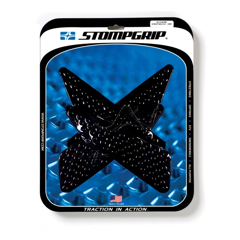 STOMPGRIP Traction Pad Tankpad Volcano für Yamaha MT-07 / FZ-07 Bj. 2015-2017, Farbe: Schwarz von Stompgrip