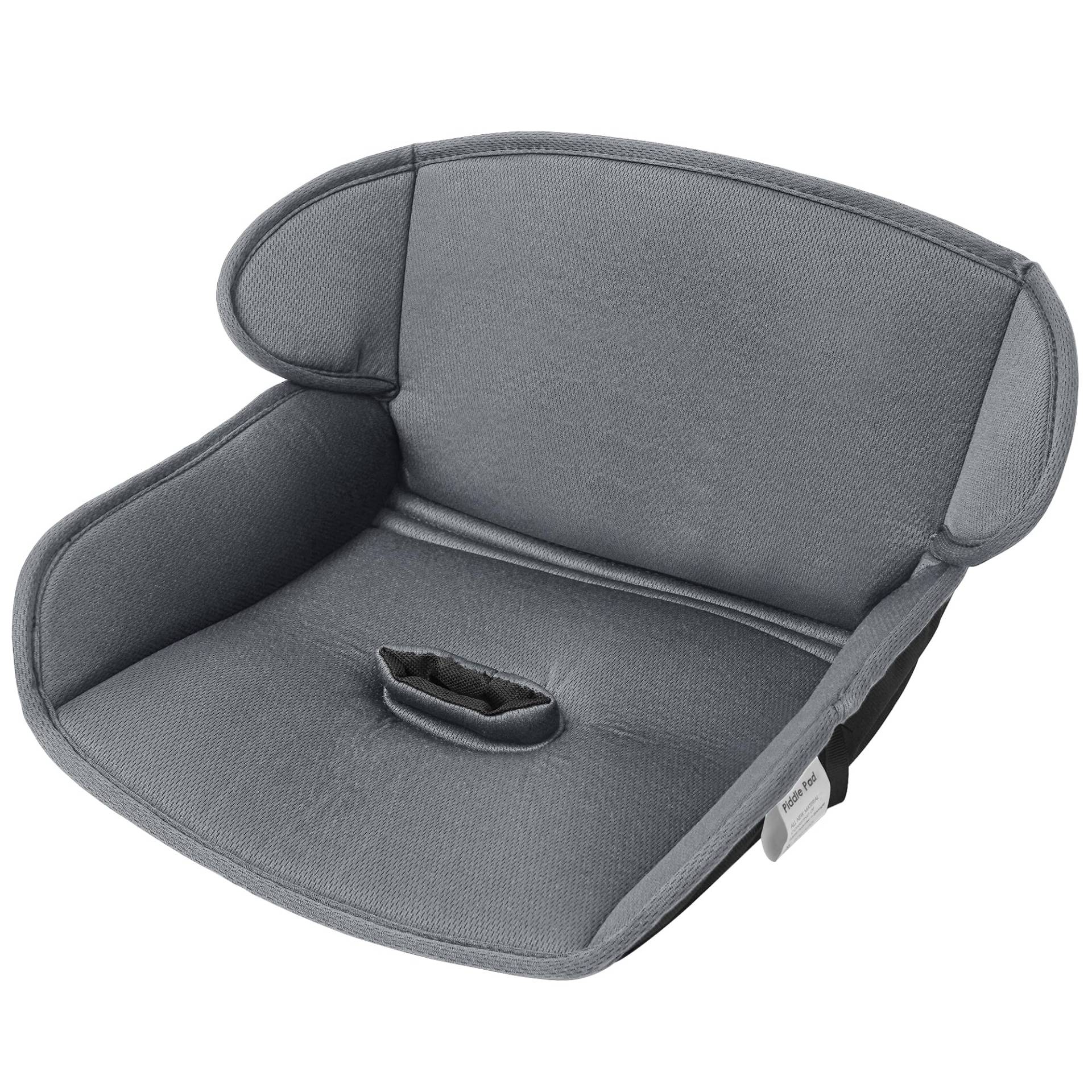 Storchenbeck Baby-Pinkelmatte, wasserdichter Liner-Sitzschutz für Kleinkinder, kompatibel mit Kindersitz und Kinderwagen, mit atmungsaktivem 3D-Material, leicht zu trocknen (Grau) von Storchenbeck