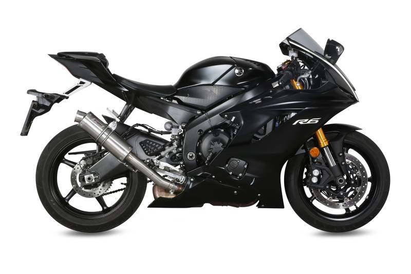 Sportauspuff Storm by MIVV GP Edelstahl Yamaha YZF 600 R6 Bj.2017-2020 Typ:RJ27 EURO4 eintragungsfrei von Storm