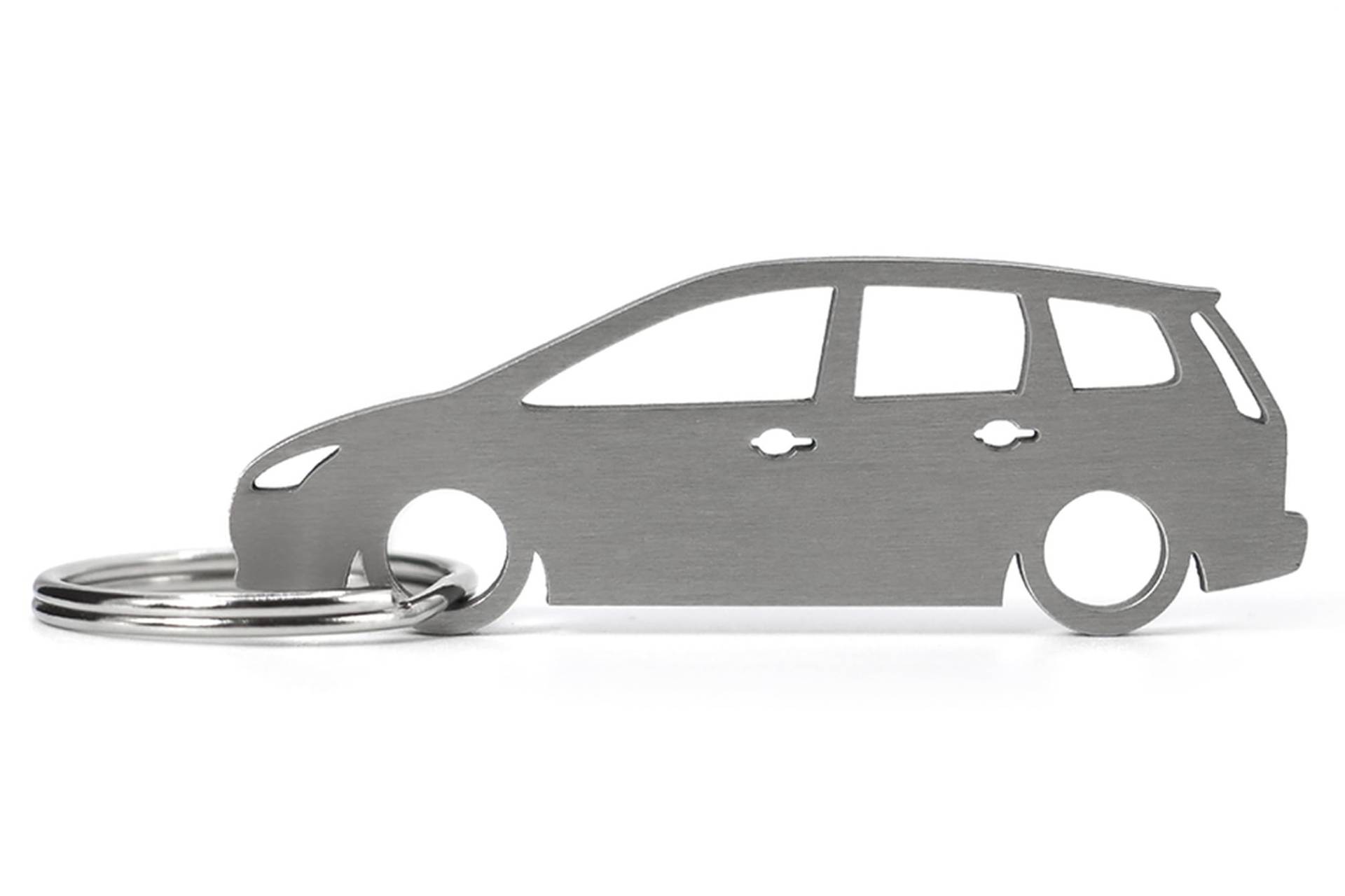 CarShape Schlüsselanhänger aus Edelstahl Modellauto Silhouette - Kompatibel mit C-Max von Streetculture