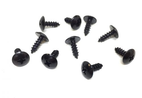 10x Schrauben Satz Verkleidung schwarz für Yamaha Aerox, MBK Nitro von Streetparts24