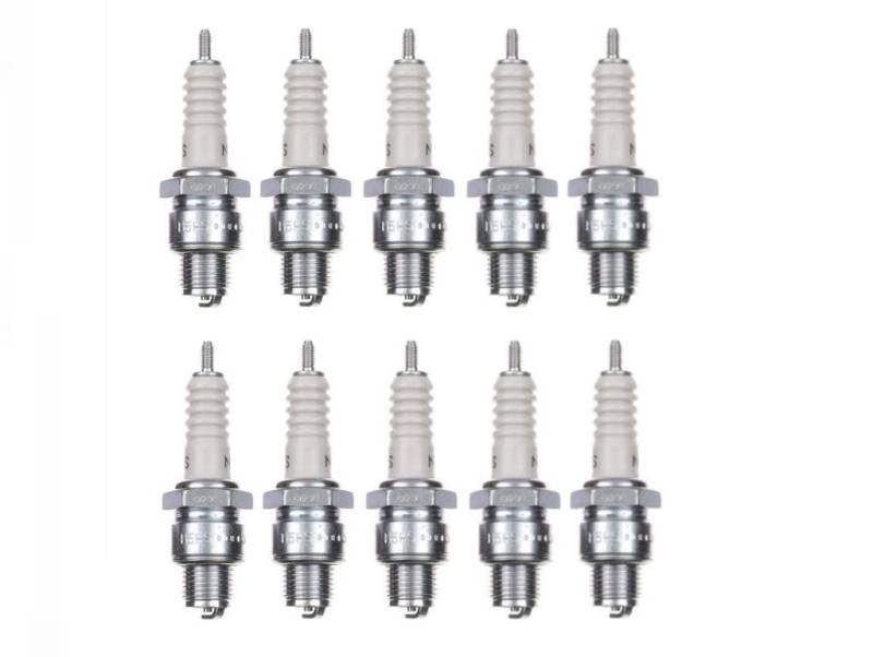 10x Zündkerze B5HS Zündkerzen Set 10 Stück 10er Pack für Hercules Prima 2 3 4 5 S, Zündapp, Simson, MZ Motorrad/Roller/Mofa/Moped/Mokick von Streetparts24