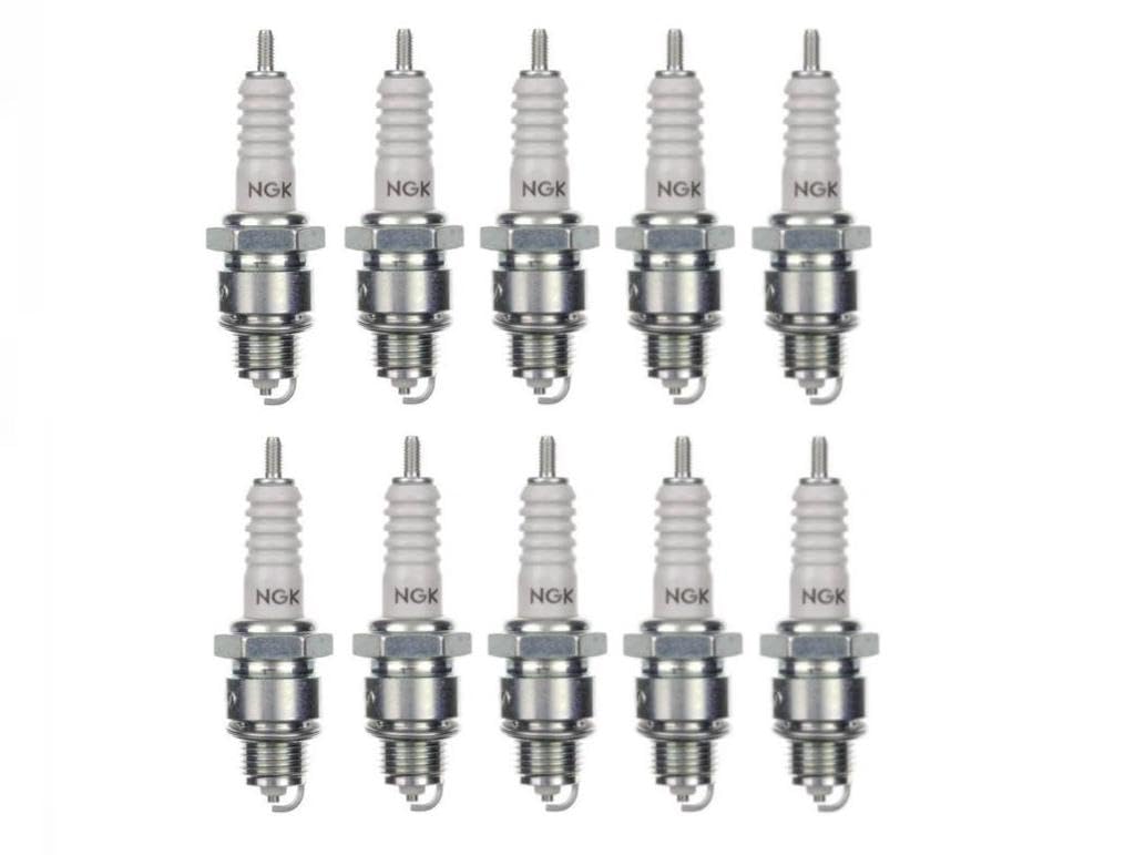 10x Zündkerze BP4 BP-4 Zündkerzen Set 10 Stück 10er Pack passend für Motorrad/Roller passend für Hercules Sachs Spartament Saxonette Mofa Moped Mokick uvm. von Streetparts24