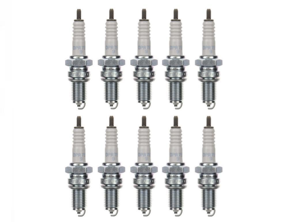 10x Zündkerze DPR7EA-9 Zündkerzen Set 10 Stück 10er Pack für Motorrad/Roller kompatibel für XR5DC XR7LDC, P-RA7HC RA2HC RA6Y RA6YC RA8HC RA8Y, X22EPR-U9 X22EPRU9 X24EPRU9 X27EPRU9 von Streetparts24