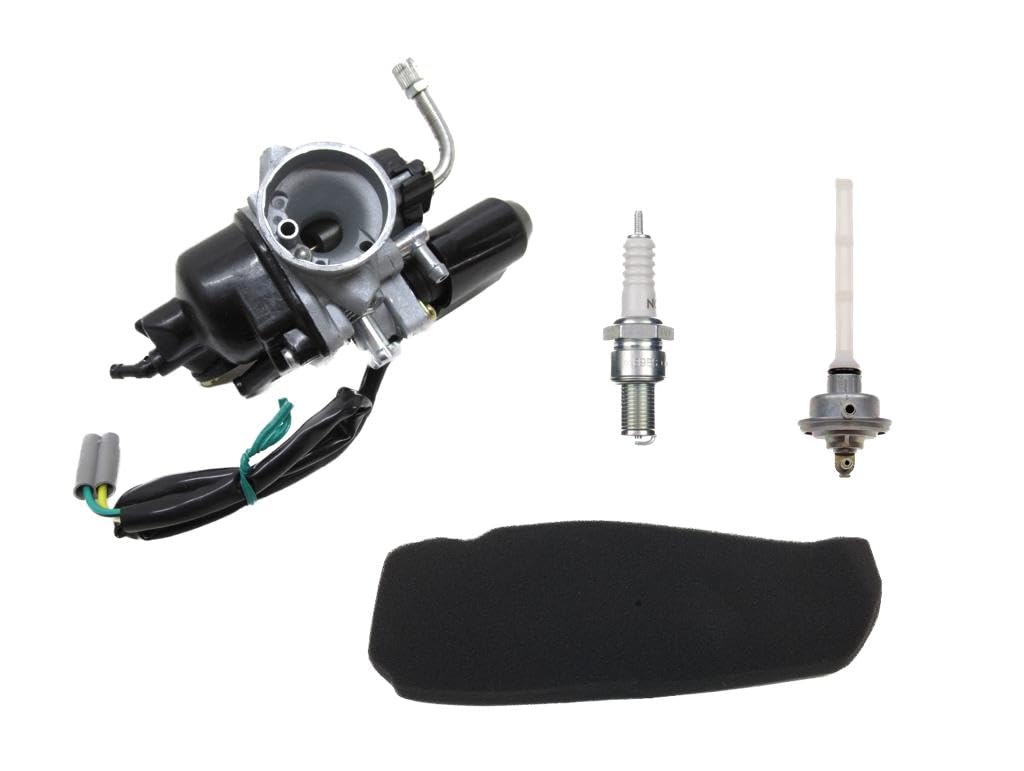 12mm Vergaser + Luftfilter + Zündkerze + Benzinhahn Set für Piaggio Sfera 50 NSL von Streetparts24