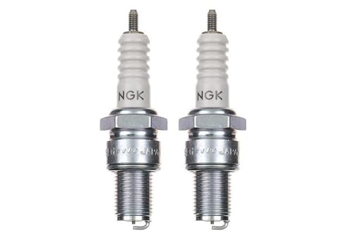 2x Zündkerze B9EG Zündkerzen Set 2 Stück für Motorrad/Roller kompatibel für: 0241260508 W2CC W2CS W3CC WR3CP von Streetparts24