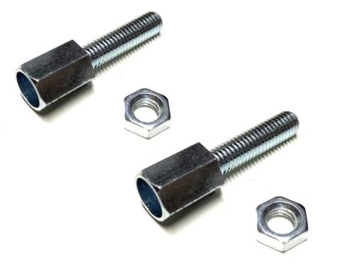 2x Zug Stellschraube Einstellschraube M5 x 20mm passend für Bowdenzug Kupplungszug von Streetparts24