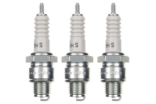 3x Zündkerze B9HS 3er Pack Zündkerzen Set 3 Stück passend für Motorrad/Roller/Mofa/Moped kompatibel passend für: 0241260507 W2A W2AC W300T1 W3AC 821 L77J L77JC4 L78C L82C von Streetparts24