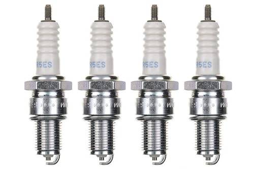 4x Zündkerze BPR5ES Zündkerzen Set 4 Stück passend für Motorrad/Roller/Scooter kompatibel passend für WR8DCX, WR8DCX+, WR9DCX, WR9DCX+, OE049, RN11YC4, RN12YC4 uvm. von Streetparts24