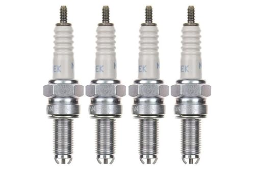 4x Zündkerze CR10EK Zündkerzen Set 4 Stück passend für Motorrad/Roller/Scooter kompatibel passend für: 0242080500 UR06CDC 8654 4135 5367 5736 IU01-31 IU31A U31ETR 4135 von Streetparts24