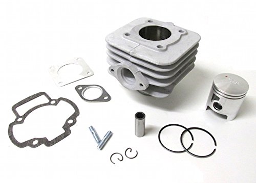 50ccm Zylinder Kit Aluminium – passend für Piaggio AC, passend für Aprilia, Vespa, Gilera, Derbi, Piaggio Modelle – 40mm Bohrung, 12mm Kolbenbolzen von Streetparts24