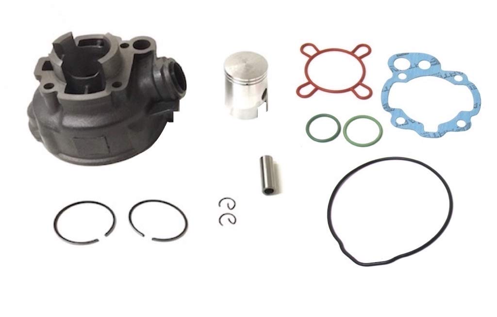 50ccm Zylinder Kolben Dichtsatz Kit – Passend für Aprilia MX RS RX, Rieju RR MRX, Yamaha DT TZR – 40,3mm Bohrung, Minarelli AM6 Motoren von Streetparts24