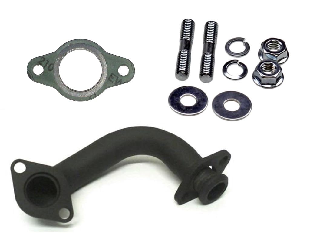 Auspuff Krümmer Dichtung Offen Tuning Set passend für Piaggio Fly Storm TPH NRG MC2 Zip SSL Quartz 50 2T von Streetparts24