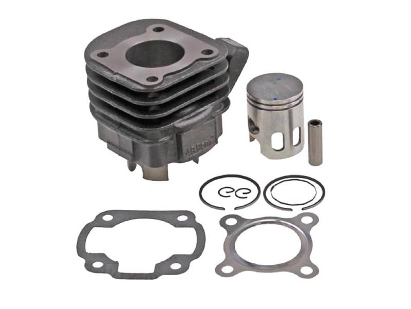 Ersatz Zylinder Kit 50ccm inkl. Kolben & Dichtsatz passend für Motowell Crogen Magnet 2T – Ideale Wahl für luftgekühlte und liegende Minarelli 2-Takt Roller von Streetparts24