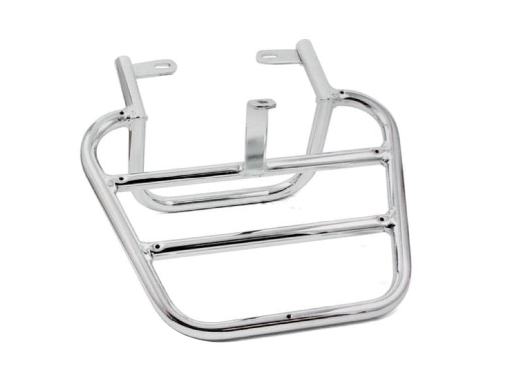 Gepäckträger Topcase Halter Chrom passend für Kymco New Sento 50 – Hochwertiger Heckträger, max. 10 kg Belastung von Streetparts24