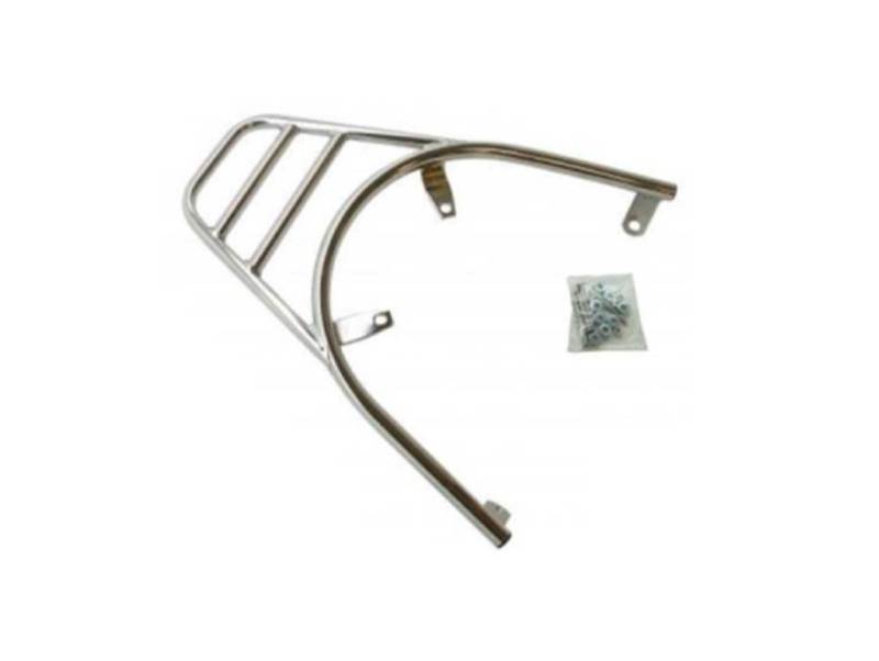 Gepäckträger Topcase Halter Heck Koffer Träger Hinten Chrom für Piaggio Fly (ab 2012) von Streetparts24