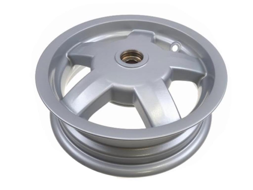 Hinterrad Felge 3.00x10 passend für Vespa LX LXV S 50 125 150 – Originale 10 Zoll Felge in Grau von Streetparts24