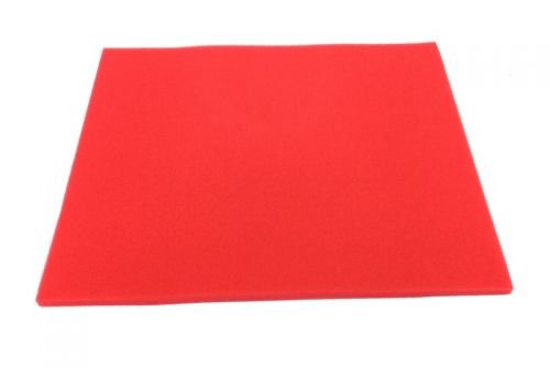 Luftfilter Einsatz Matte 330 x 280 x 10mm Rot Universal zum Ausschneiden Mofa Moped Mokick Zündapp Hercules Kreidler DKW K T M Oldtimer von Streetparts24