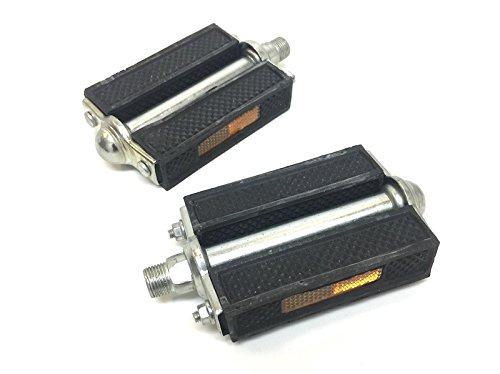 Mofa Moped Pedale mit Reflektor – Pedal Satz Set Paar passend für Maxi MS MV, Universal Mofa Mopeds von Streetparts24