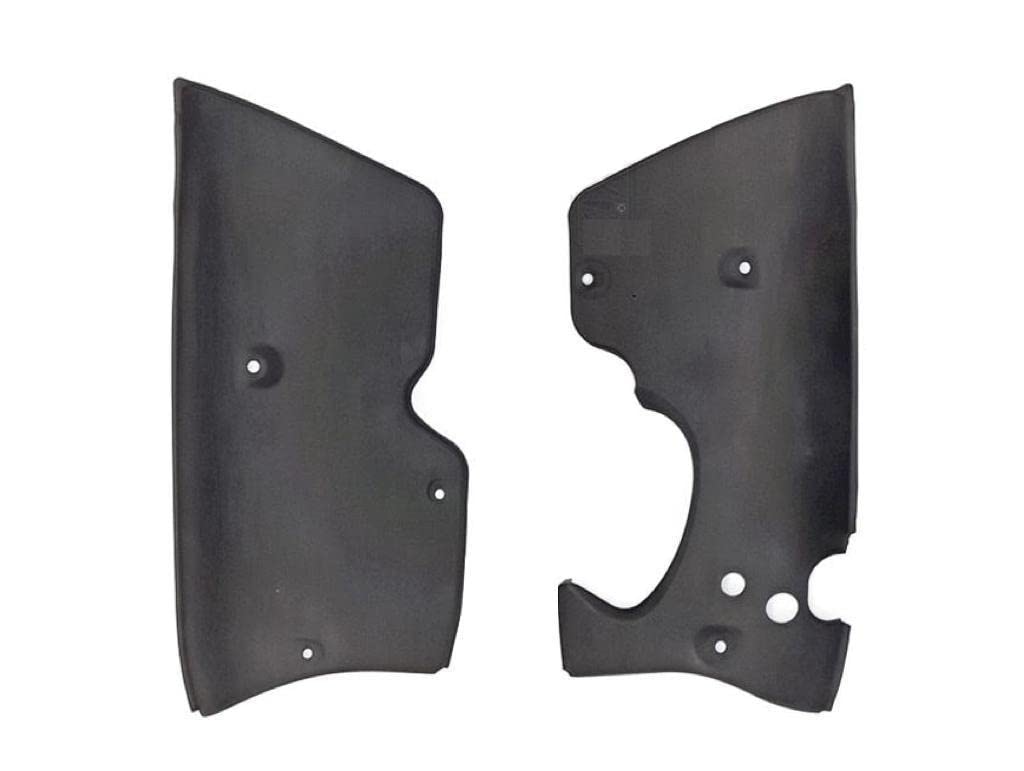 Motor Verkleidung Links Rechts Schwarz für Kreidler Florett K54 RS-L 5 Gang Motorverkleidung Seitenverkleidung Abdeckung von Streetparts24