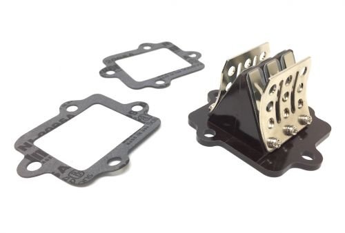 Racing Membranblock 6 Lamellen passend für Yamaha Aerox, MBK Nitro, Aprilia SR 50, CPI, Keeway, Sachs – 2T Tuning Membranblock mit Dichtungen von Streetparts24