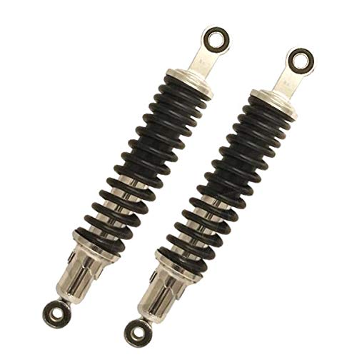 Stoßdämpfer Federbein Set Schwarz 310mm SHOCK ABSORBER für Mofa Moped Mokick KKR Universal von Streetparts24