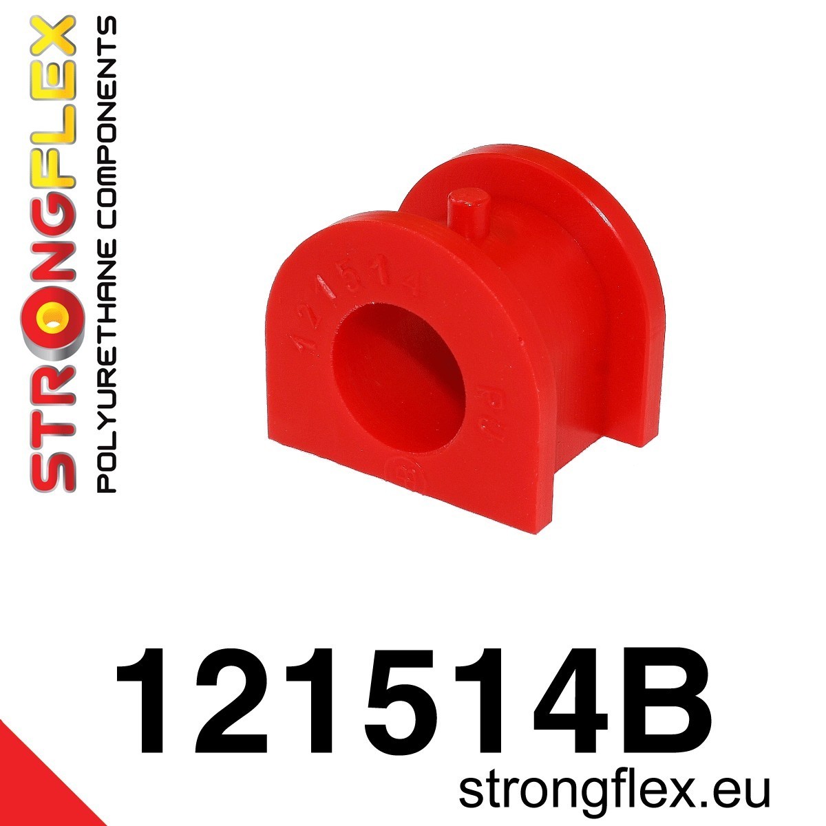 StrongFlex Stabigummis MITSUBISHI 121514B_24mm Stabilager,Stabilisatorlager,Lagerung, Stabilisator von StrongFlex