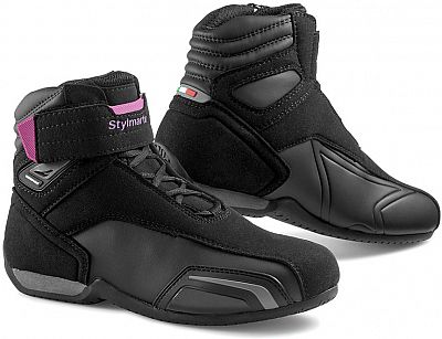 Stylmartin Vector, Schuhe wasserdicht - Schwarz/Pink - 41 EU von Stylmartin