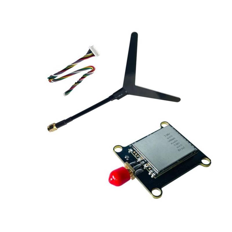 Stytpwra 1,2 GHz 1000 MW VTX Bilder Übertragung Sender 8CH Sender Empfänger für Renndrohnen Quadcopter von Stytpwra