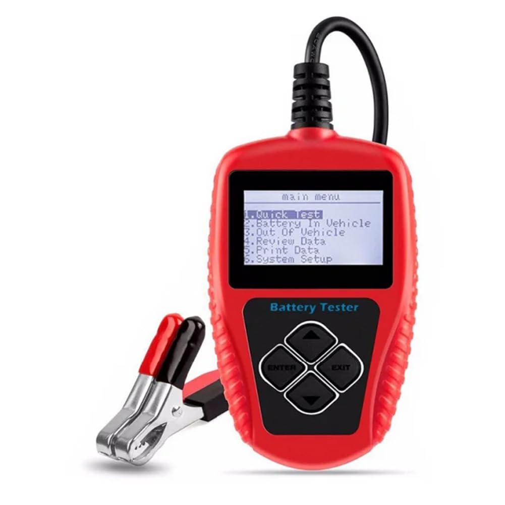 Stytpwra BA101 Autobatterie Werkzeug Autobatterie Tester Batterietester 12V 100-2000 Batteriesystem Automatische Ladeerkennung PK KW208 Nordische Version von Stytpwra