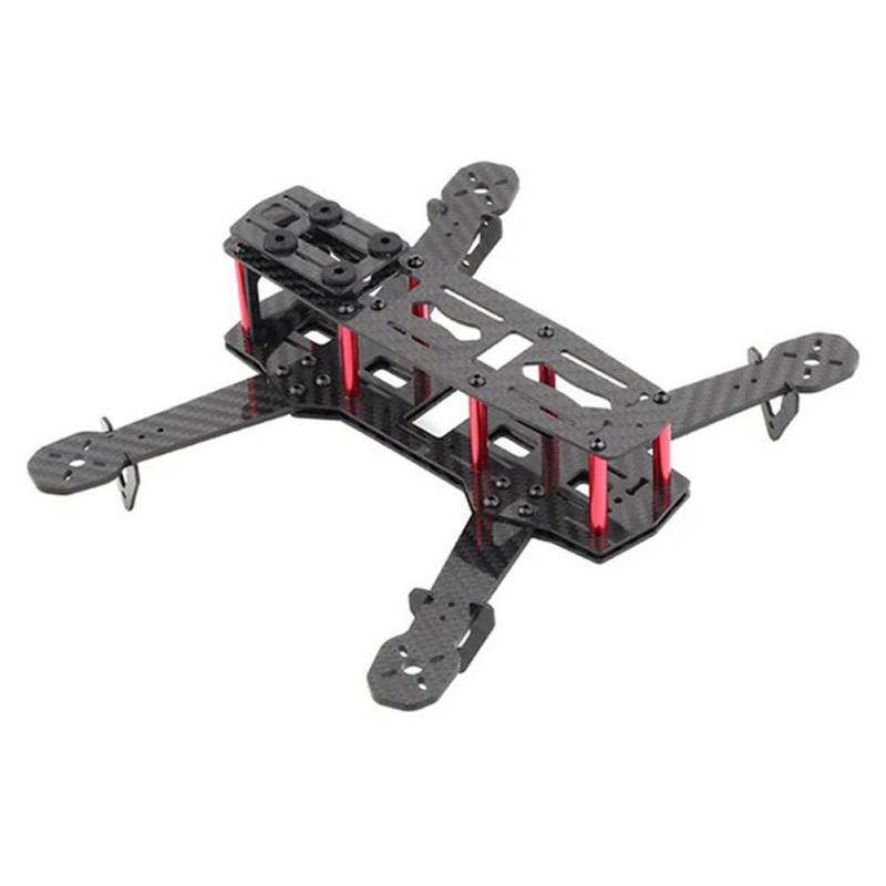 Stytpwra QAV250 Rahmen-Set für Mini-Quadrocopter, Rahmen für RC Muticopter, Rahmen-Set, nicht montiert von Stytpwra