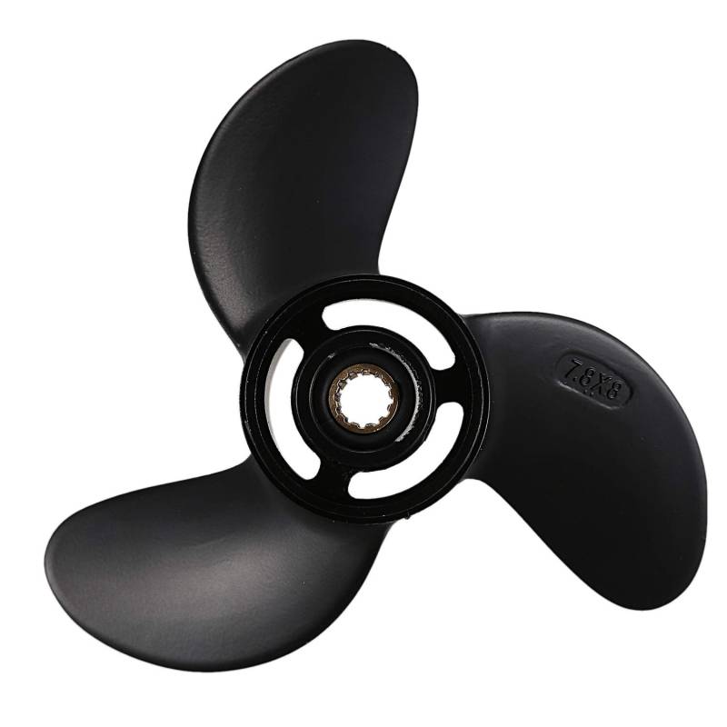 Sujhyrty Aluminium AußEnborder Propeller 7.8X8 für Mercury 4-6Hp 3R1W64516-0 von Sujhyrty