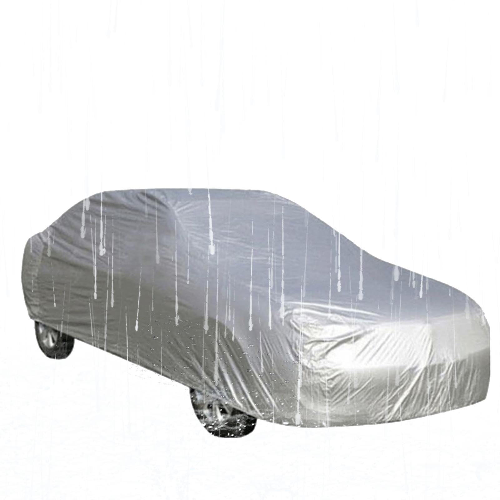 Car Cover, Weather Car Covers, Rain Car Covers, Outdoor Full Car Cover, Vehicle Covers, All-Weather Protection and Uv Protection for Outside Storage Full Exterior Covers von Sulxyi