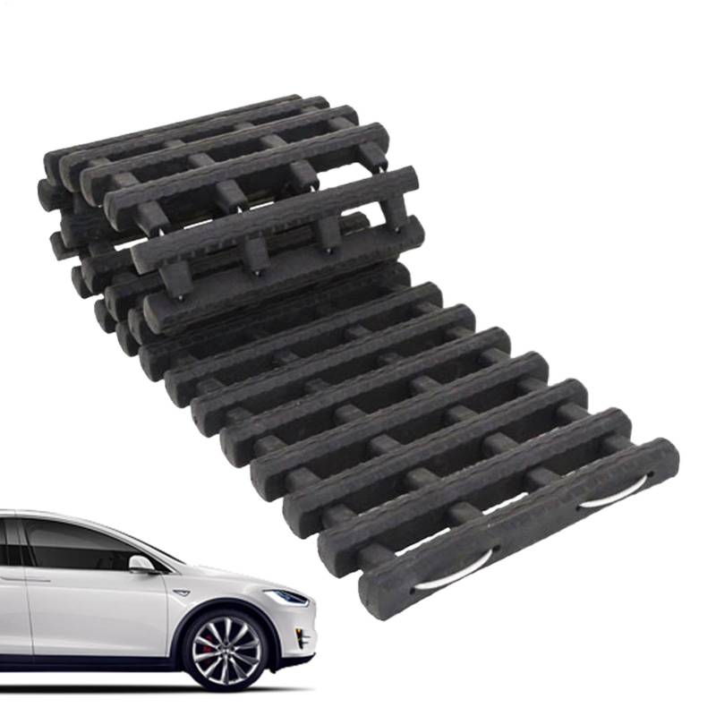 Recovery Traction Boards, Portable Traction Tracks, Off-Road Traction Mat, EmergencyTraction Boards, Tire Traction Mats, Heavy-Duty Construction Portable and Foldable Design for Car Van AUV Truck von Sulxyi