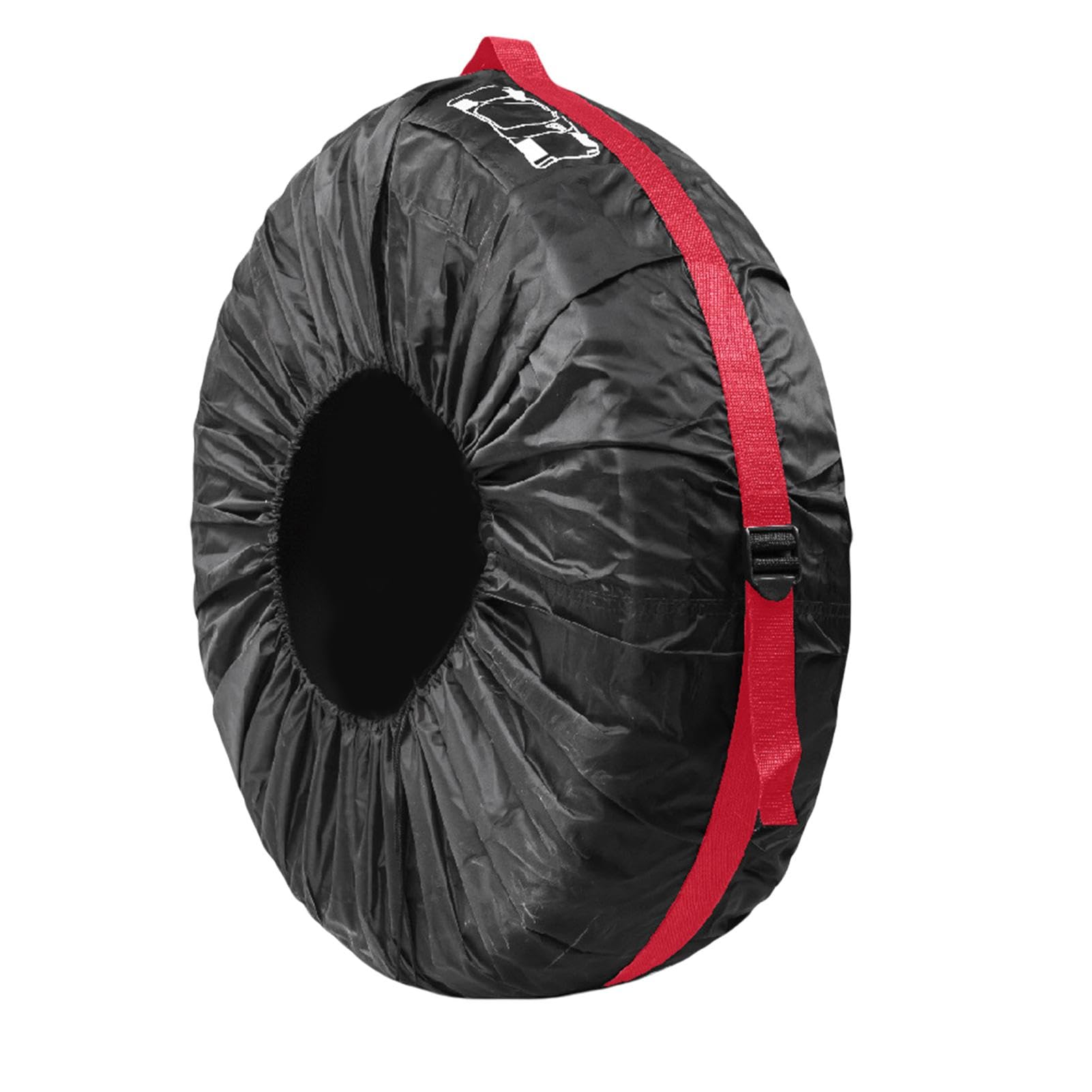 Spare Tire Cover, Tire Storage Bag, Auto Wheel Protection Cover, Wheel Storage Tote Bag, Tires Storage Bags, Sun Protection and Waterproof Design Adjustable Fit for Trailer Rv SUV Truck von Sulxyi