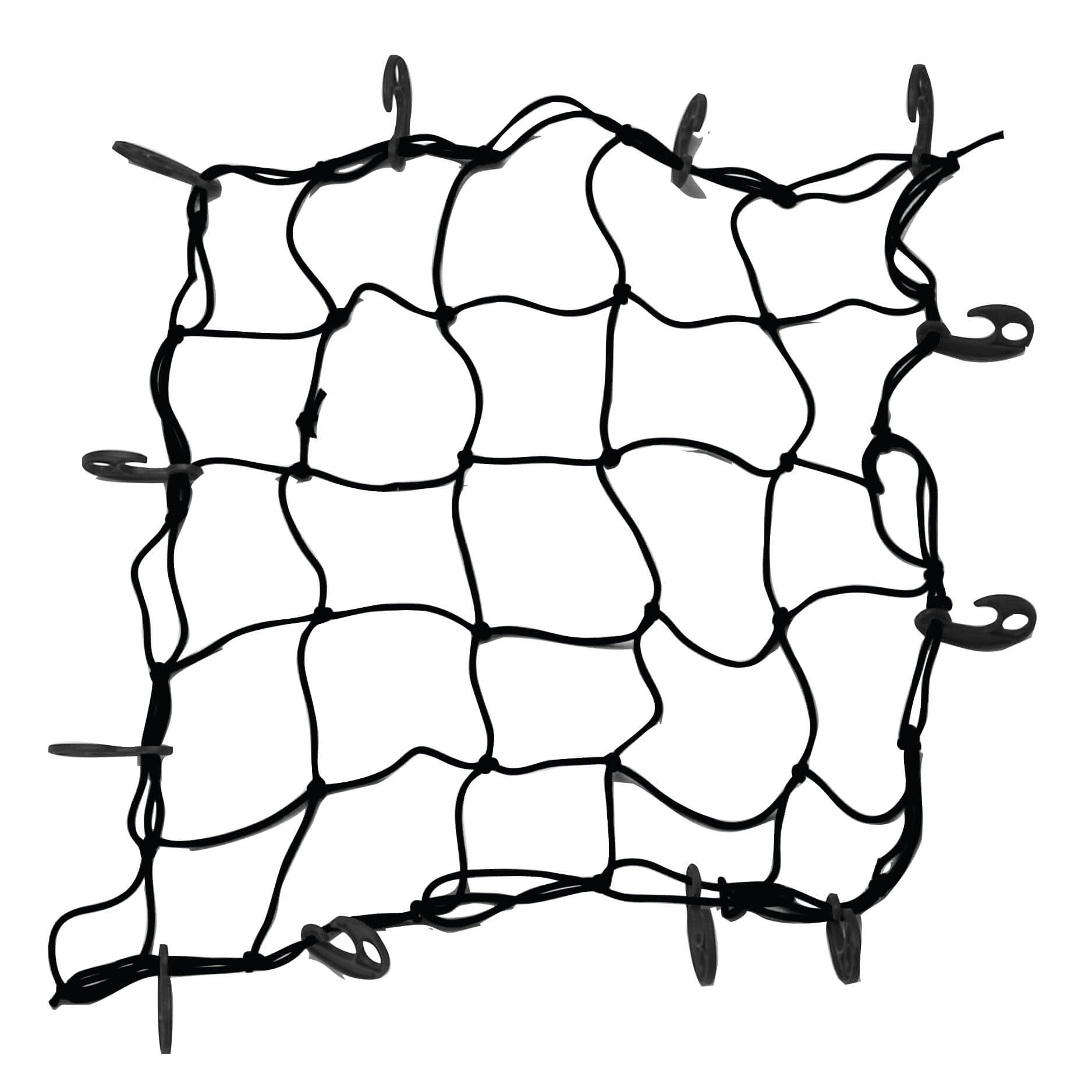 Sumex 4006075 Gepäcknetz elastisch für Auto, mit 12 Haken von Sumex