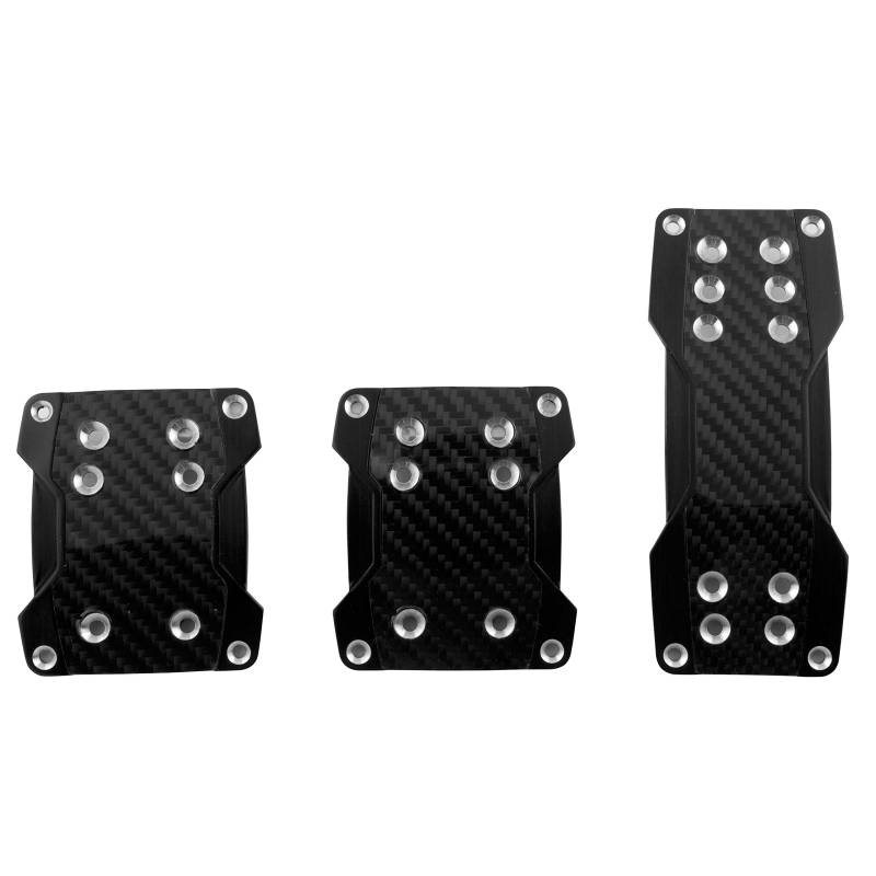 Sumex 4006422 Aluminium-Pedalen-Set, Schwarz von Sumex