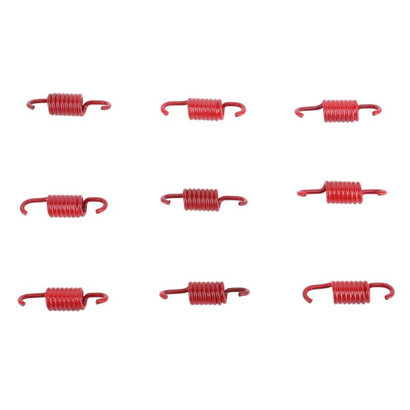 Sunicon 9pcs Red Clutch Quellen, Hochleistungs 1500 U/min -Kupplungsfedern für 50 Gy6 Motor Scooter qmb139 von Sunicon