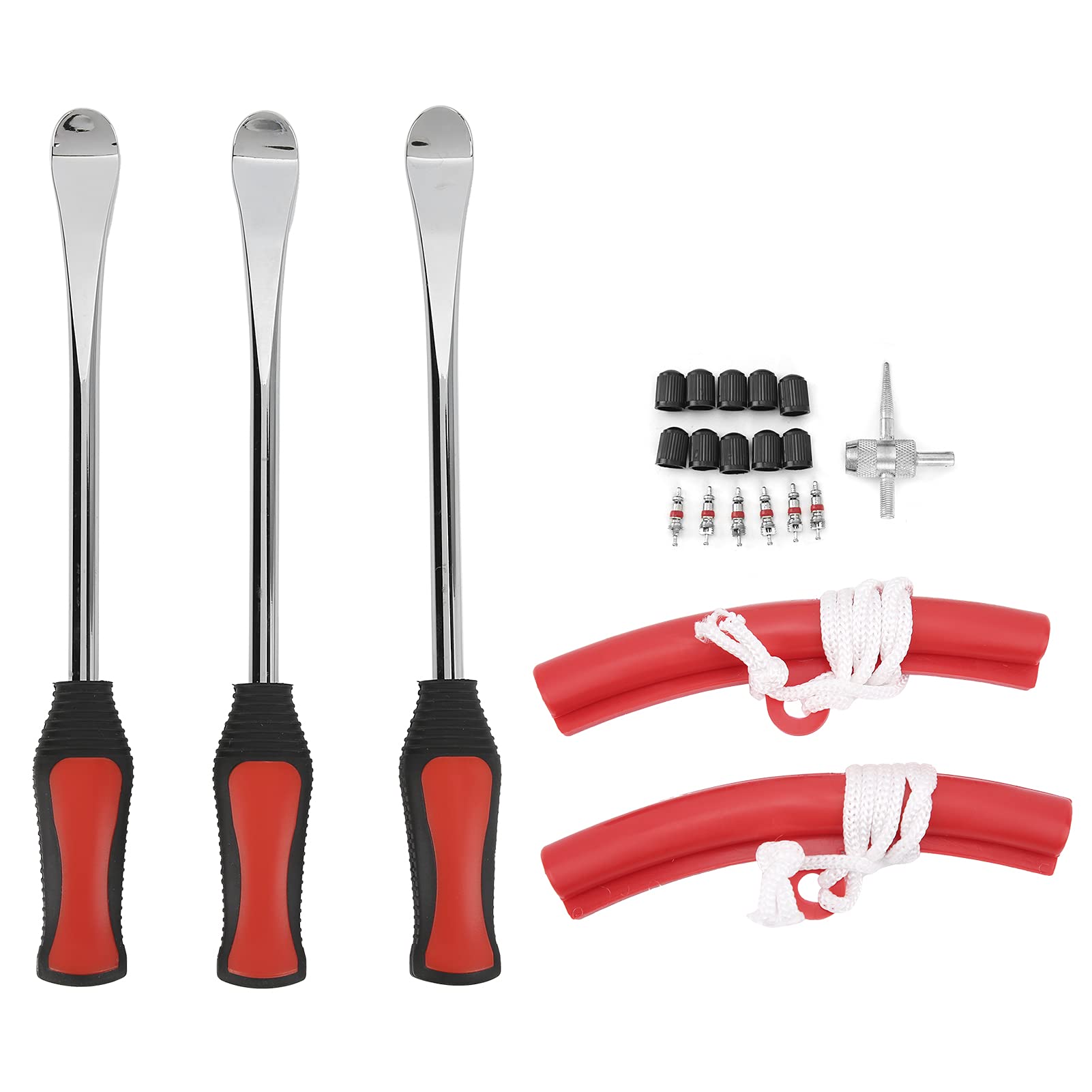 Sunicon Reifenlöffel Hebel, Iron Tool Set Reparatur abtrennbarer Kit mit Ventil COR für Motorrad, ATV von Sunicon