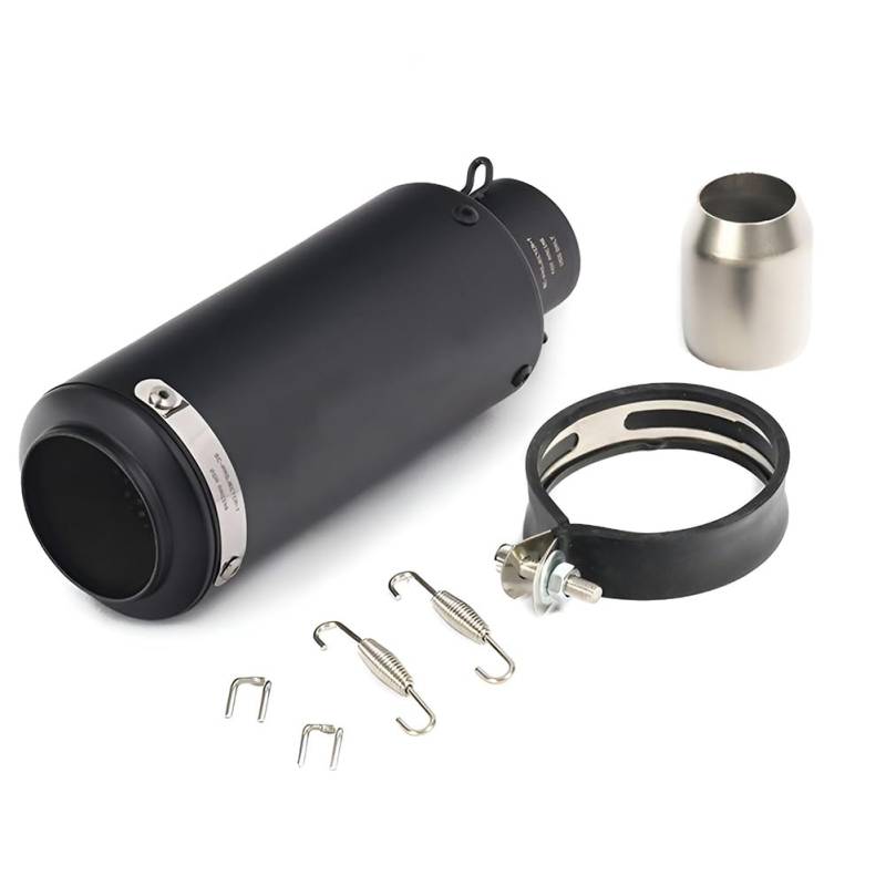 Slip-on Motorcycle Auspuffmuffler 2-2,4 "Moto Wabenschalldämpfer SC Großer Verschiebungsschalldler-Schwanzrohre für Z125 Ninja 300 R6 Abgasanlagen-Renovierung,51mm von Sunnomy