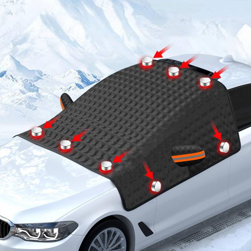 Auto Frontscheibenabdeckung Winter,Windschutzscheibenabdeckung,Faltbare Autoscheibenabdeckung,Auto Winterabdeckung,Scheibenabdeckung Auto Winter,Sonnenschutz Auto Frontscheibe,Auto Abdeckung Winter von Sunshine smile