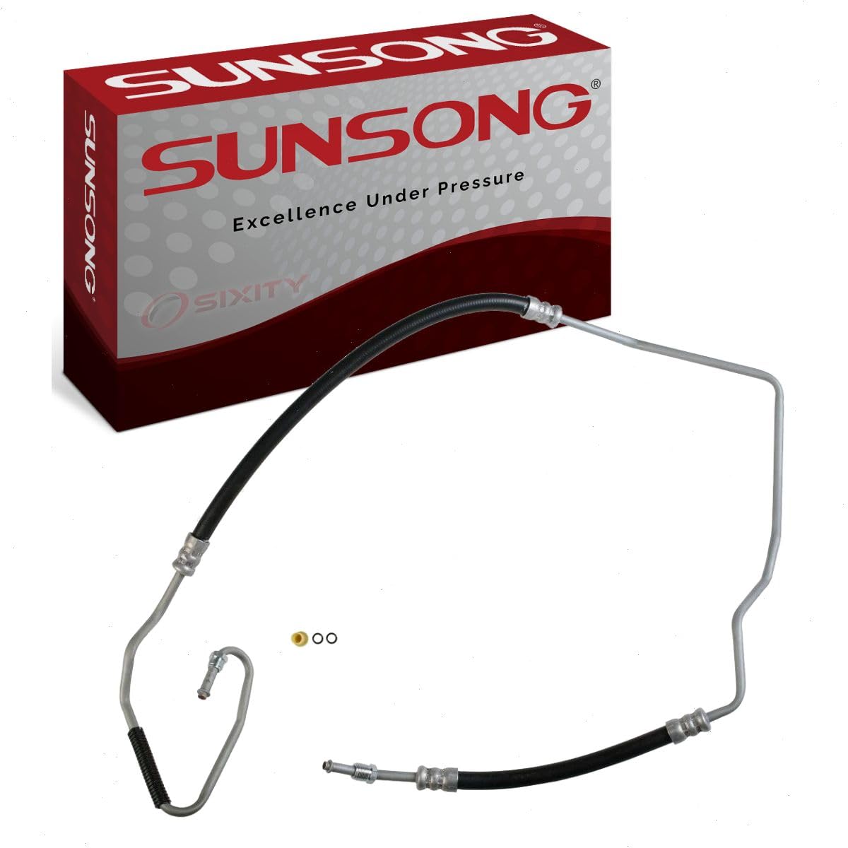 Sunsong 3401176 Servolenkung Druckleitung Schlauch von Sunsong