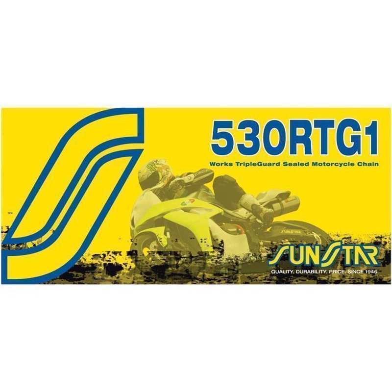 Kette Ring 530X106 Gold Ss530Rtg1-106G von Sunstar Sprockets