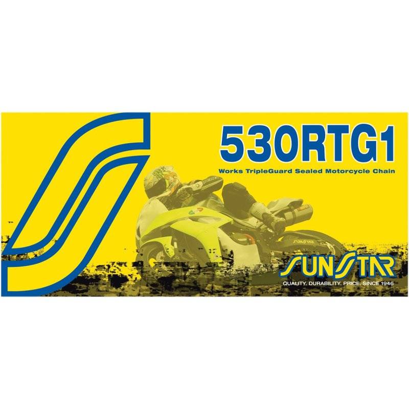 Kette Ring 530X116 Gold Ss530Rtg1-116G von Sunstar Sprockets