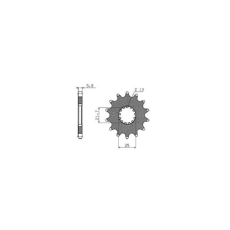 Ritzel 520 14T 32514 von Sunstar Sprockets