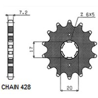 Kettenrad SUNSTAR SUNF222-16 von Sunstar